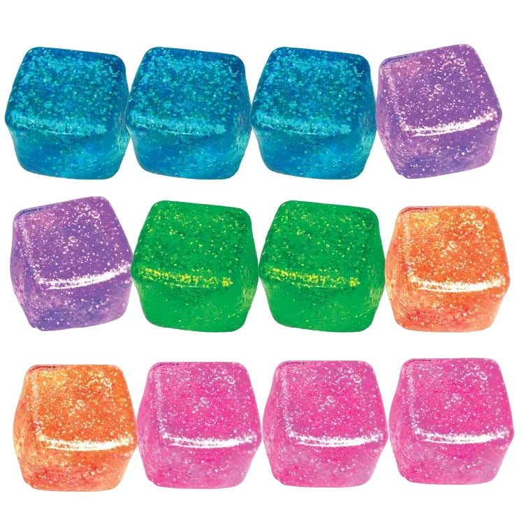 Fun Doh Squishy Sparkle Cube