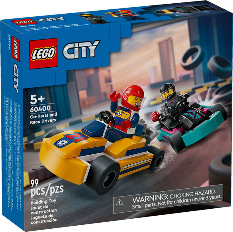 Lego City Go-Karts and Race Drivers