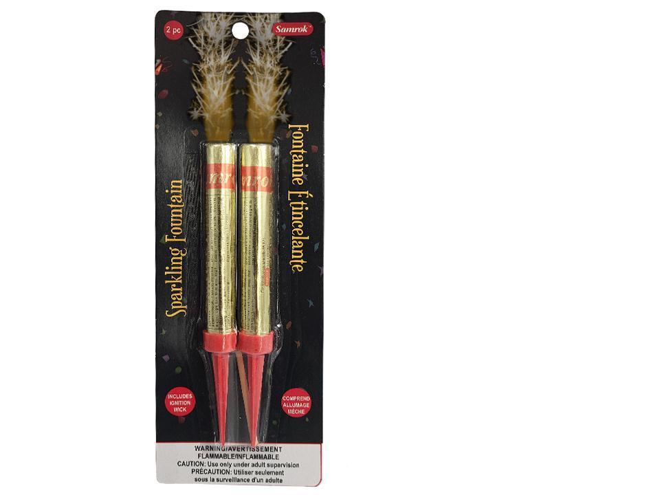 Cake Fountain Sparkling Candles - 2 PACK