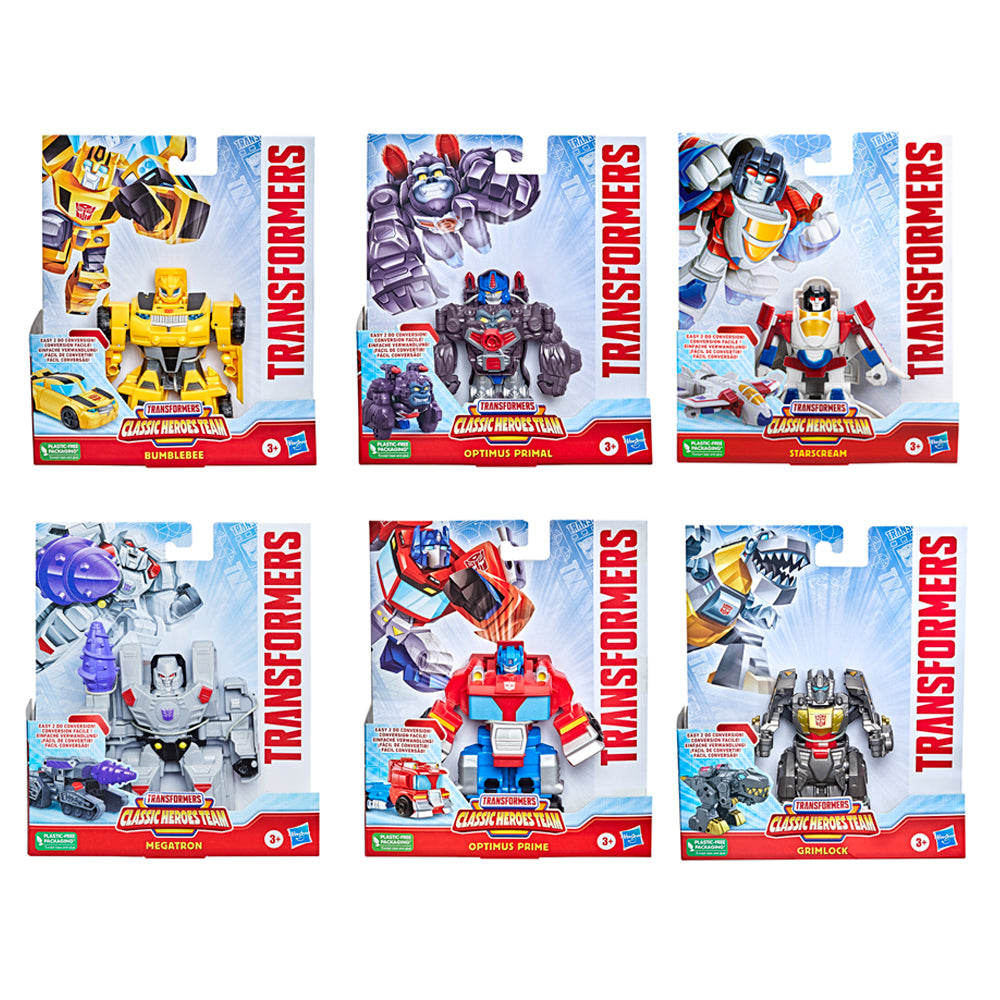 Transformers Classic Heroes Team Figure Assortment