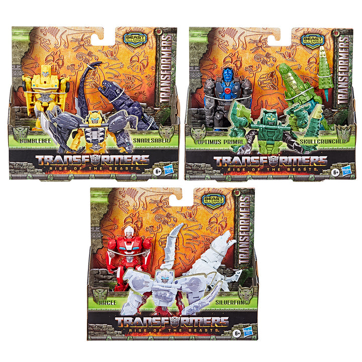 Transformers Rise Of The Beasts 2 Pack Assorted