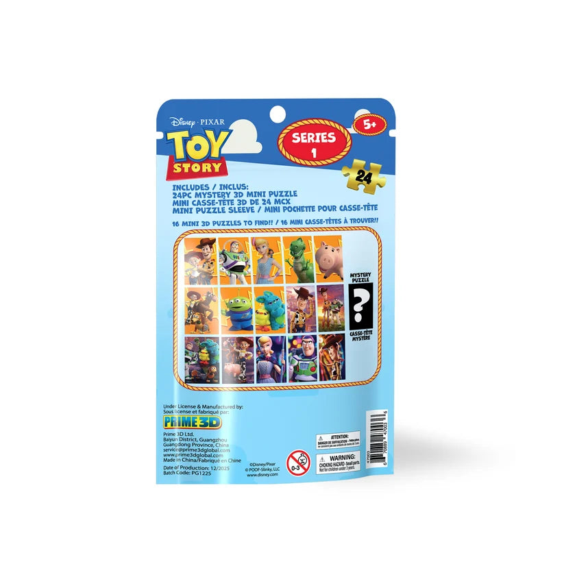 Toy Story 3D Lenticular Mini 24pc Puzzle  Assortment