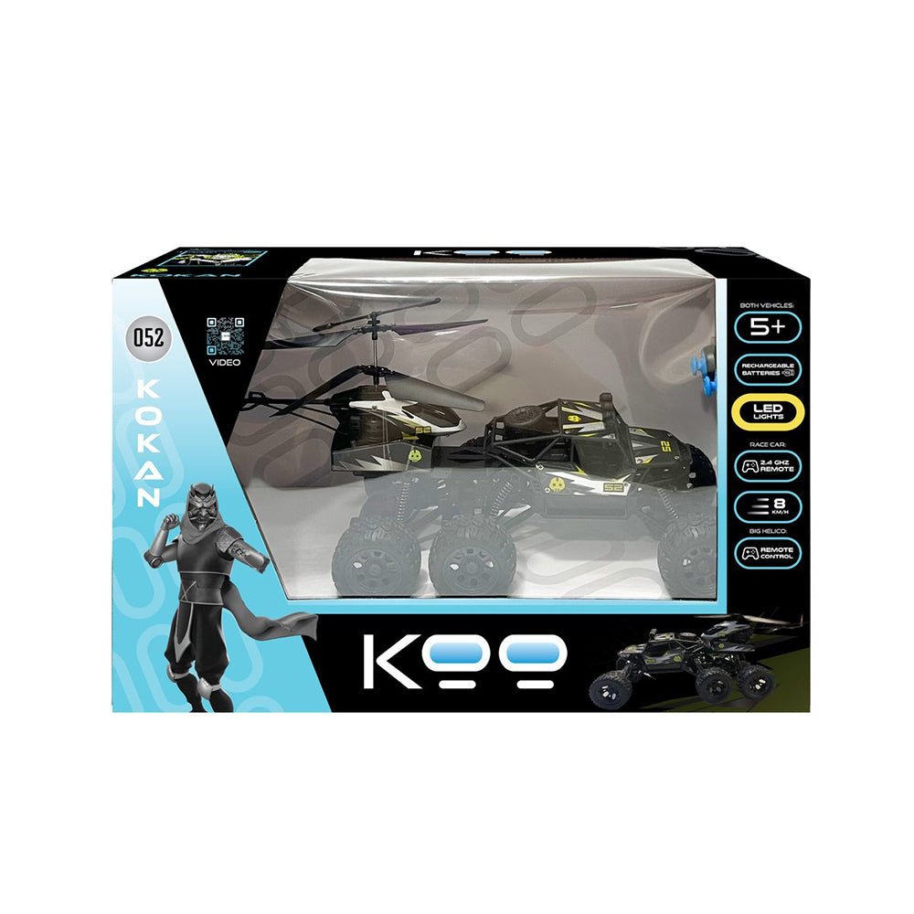 Koo RC 2in1 Car &amp; Helicopter Kokan 052