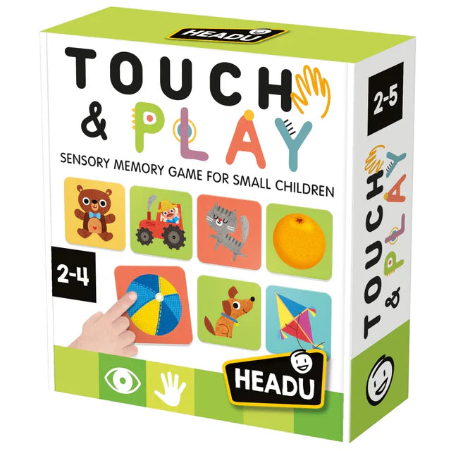Headu Montessori Touch & Play Sensory Memory Game