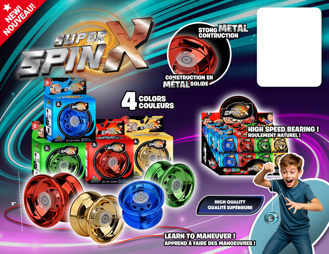 Super SpinX Metal Yo-Yo