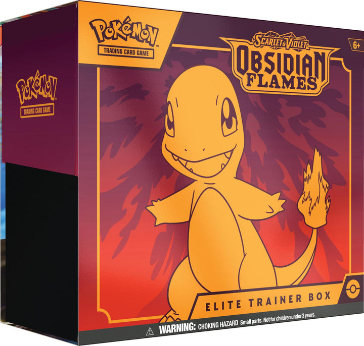 Pokemon Scarlet & Violet-Obsidian Flames Pokémon  Elite Trainer Box