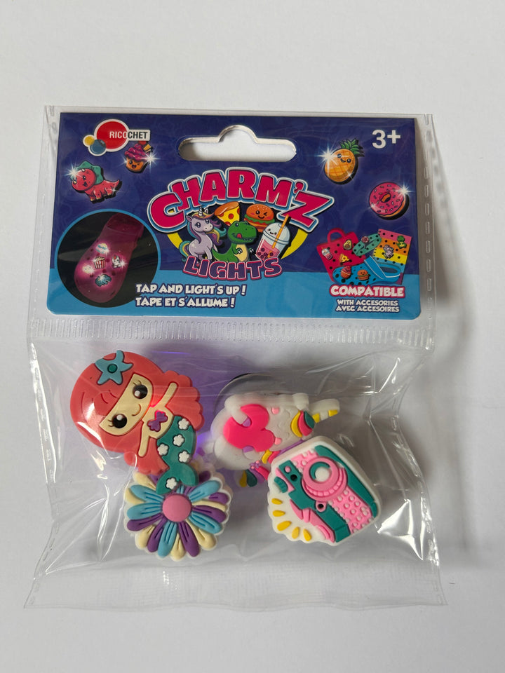 Charm'z Lights - Light Up Shoe Charms 4 pack