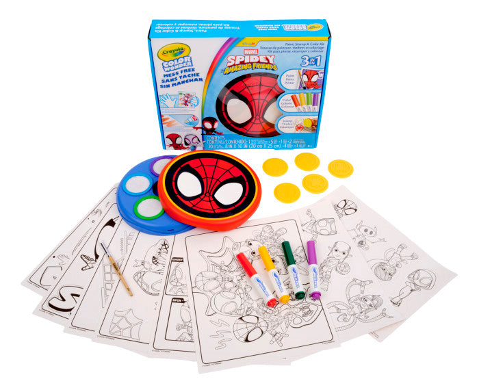 Crayola Colour Wonder Spidey 3-In-1 Kit