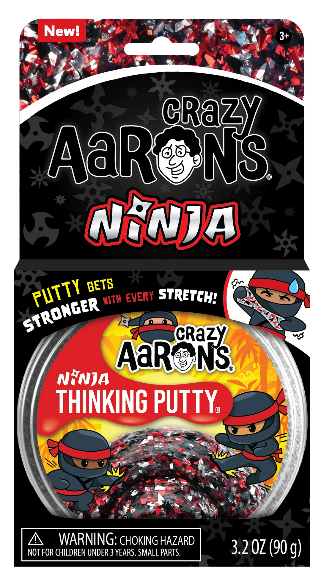 Crazy Aaron's Ninja Angry Thinking Putty