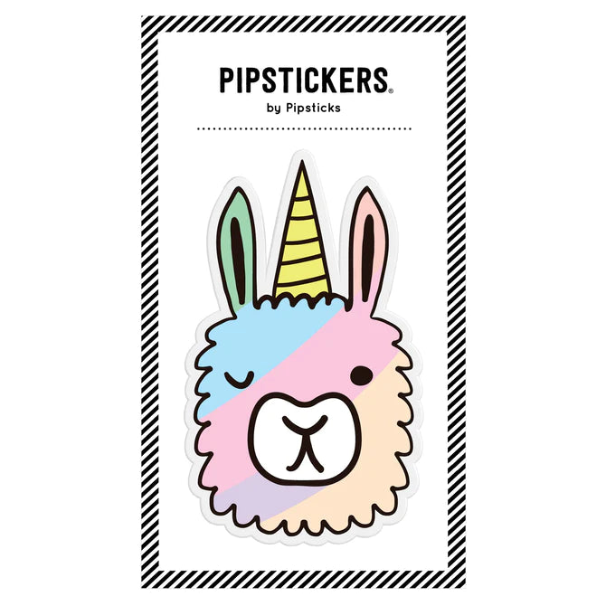 Pipstickers Big Puffy Llamacorn Puffy Sticker