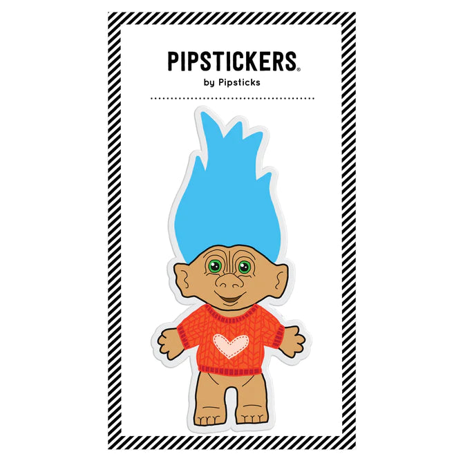 Pipstickers Big Puffy Troll Puffy Sticker