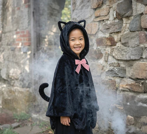 Black Cat Cuddle Cape Size 4-6