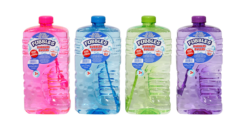 Fubbles 64oz Long Lasting Bubble Solution