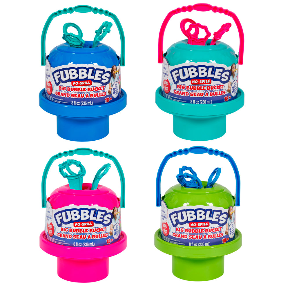 Fubbles No-Spill Big Bubble Bucket