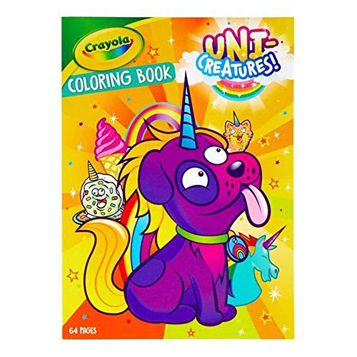 Crayola Uni-Creatures Colouring Book