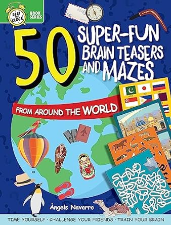 50 Super-Fun Brain Teasers & Mazes