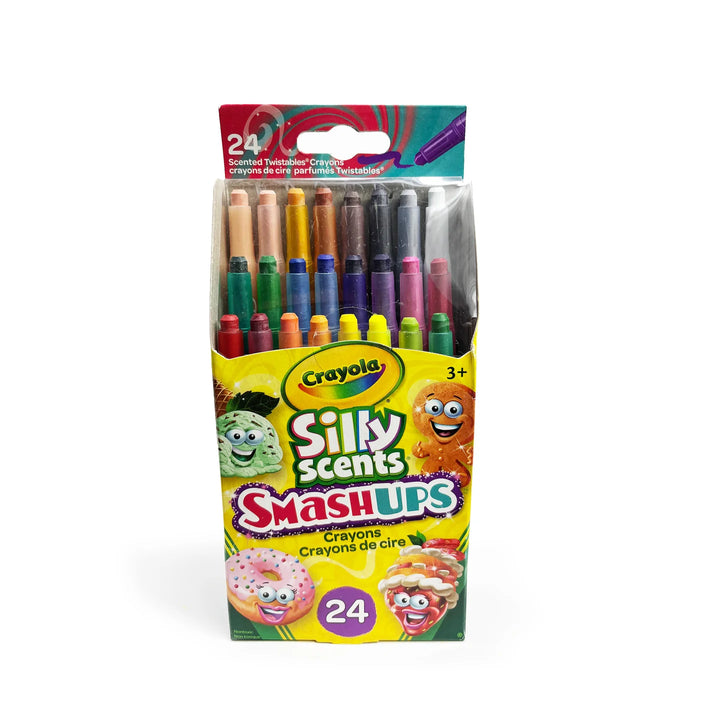 Crayola Silly Scents Smash-Ups Twistables Crayons 24 Pack