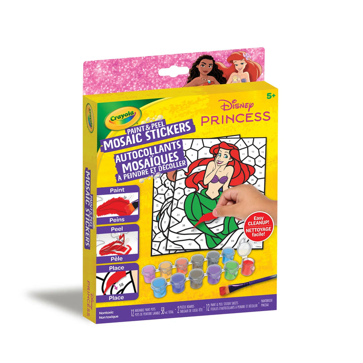 Crayola Paint & Peel Mosaic Sticker Kit: Disney Princess