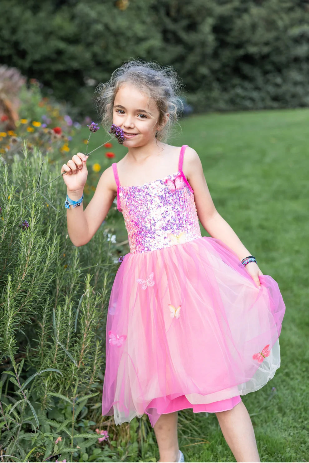 Butterfly Bliss Hot Pink Dress