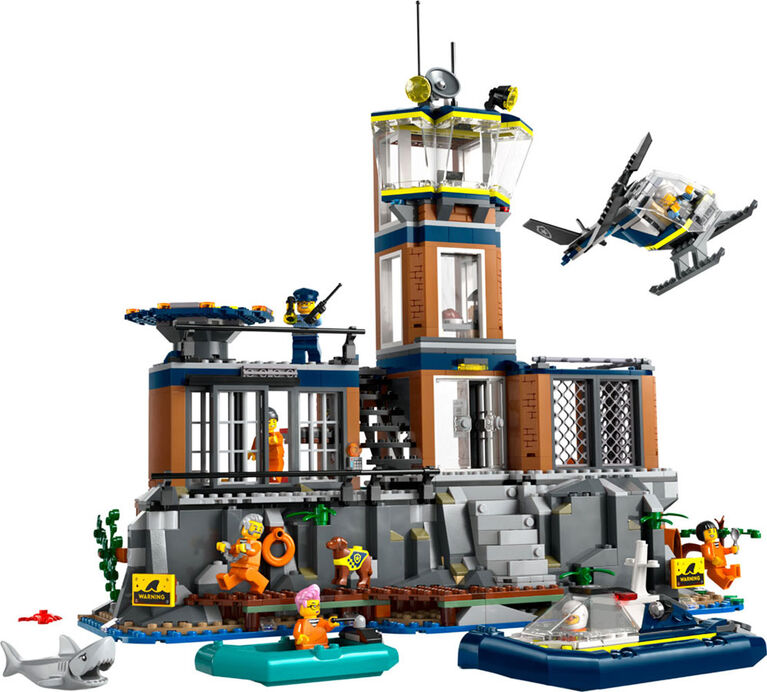 Lego City Police Prison Island