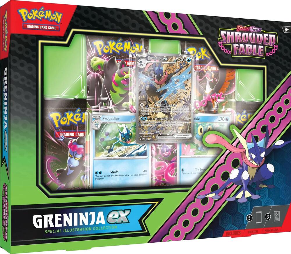 Pokemon Greninja EX Special Illustration Collection: SV Shrouded Fable