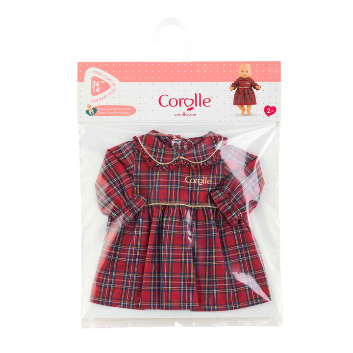 Corolle Baby Doll Holidays Dress for 14" Dolls