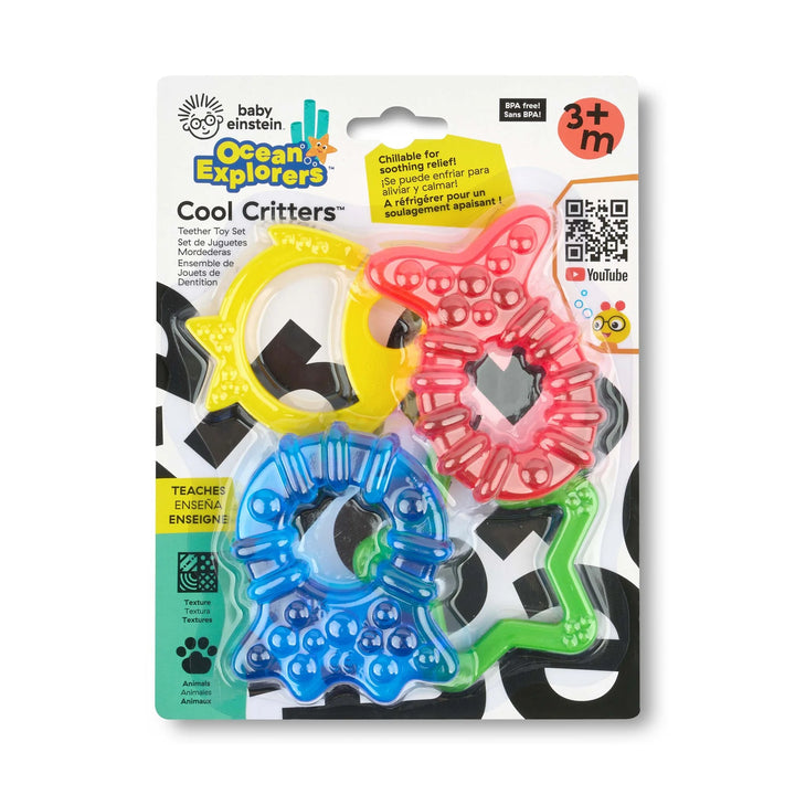 Baby Einstein Cool Critters Teether Toy Set