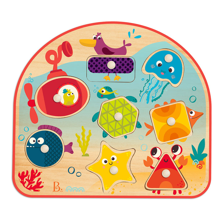 Battat Peg Puzzle Sea Treasures