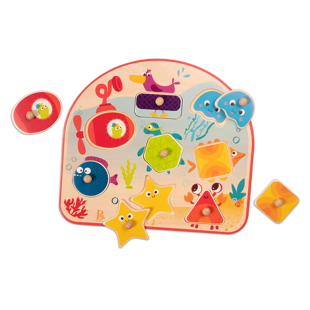 Battat Peg Puzzle Sea Treasures