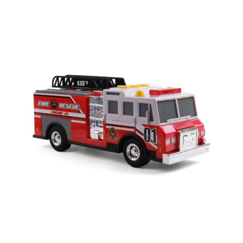 Mighty Fleet Rescue Force Fire Ladder Truck