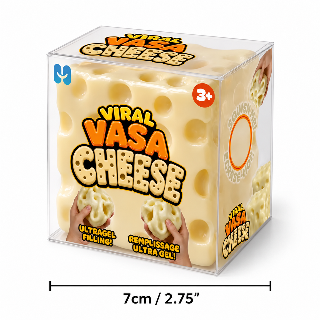 Viral Vasa Cheese Squishy 2.75" (7cm)