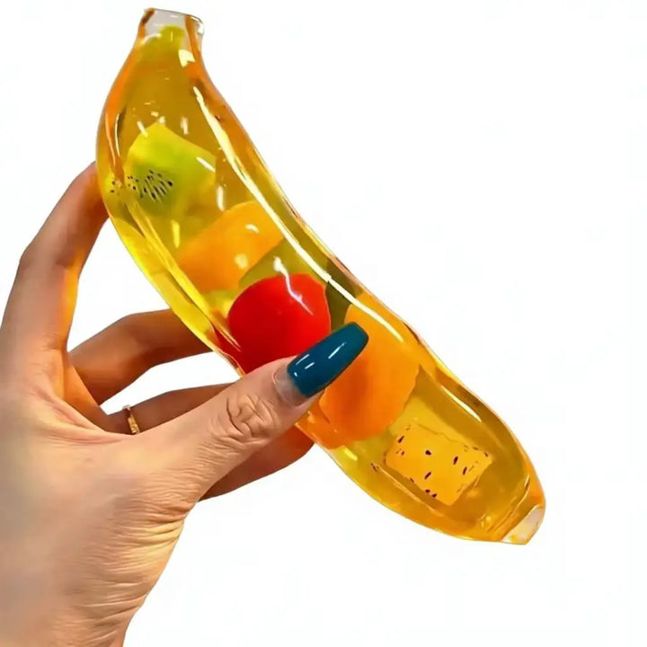 Banana Coconut Oil Squishy