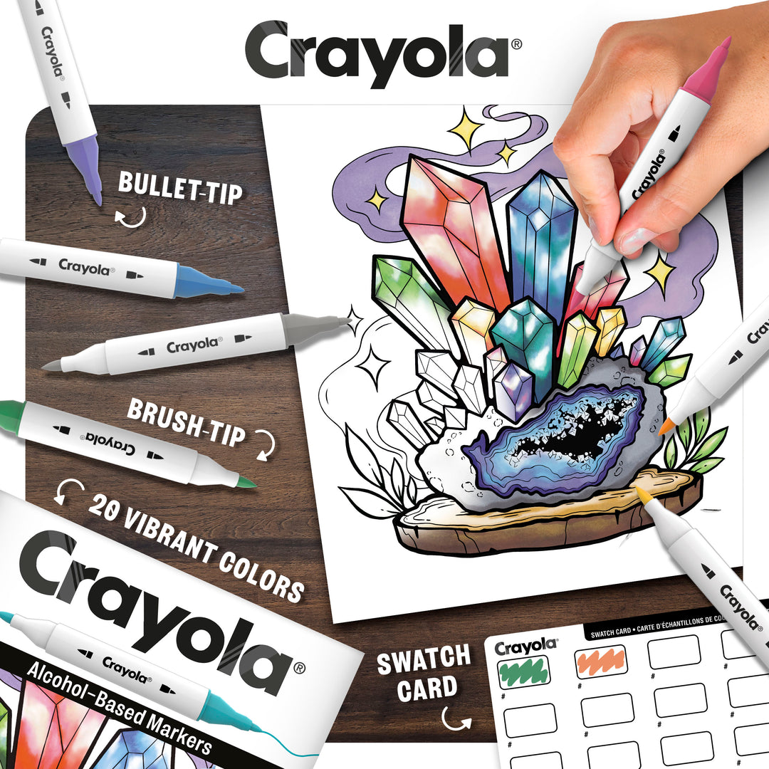 Crayola Alcohol Markers 20 Pack