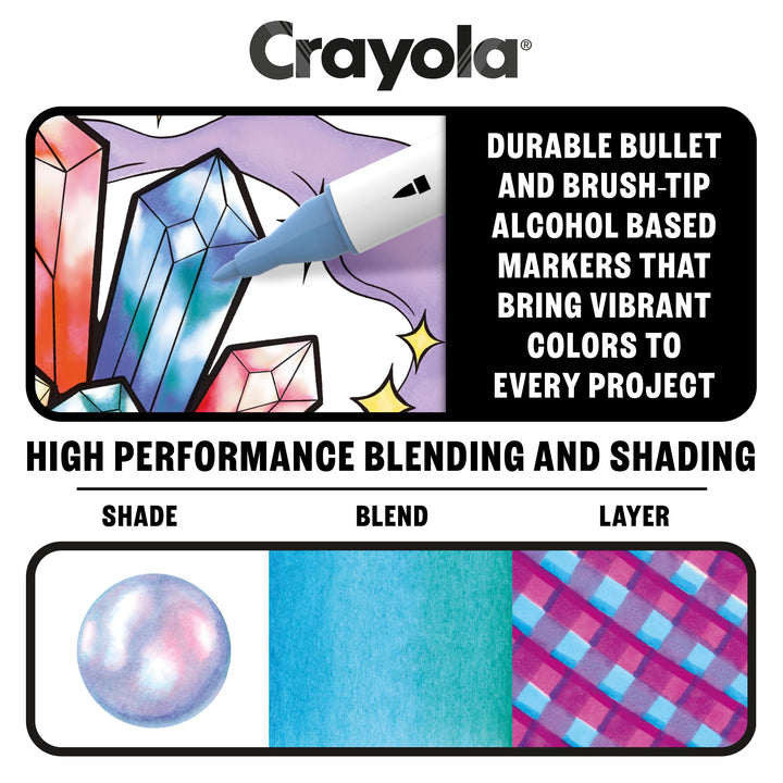 Crayola Alcohol Markers 20 Pack