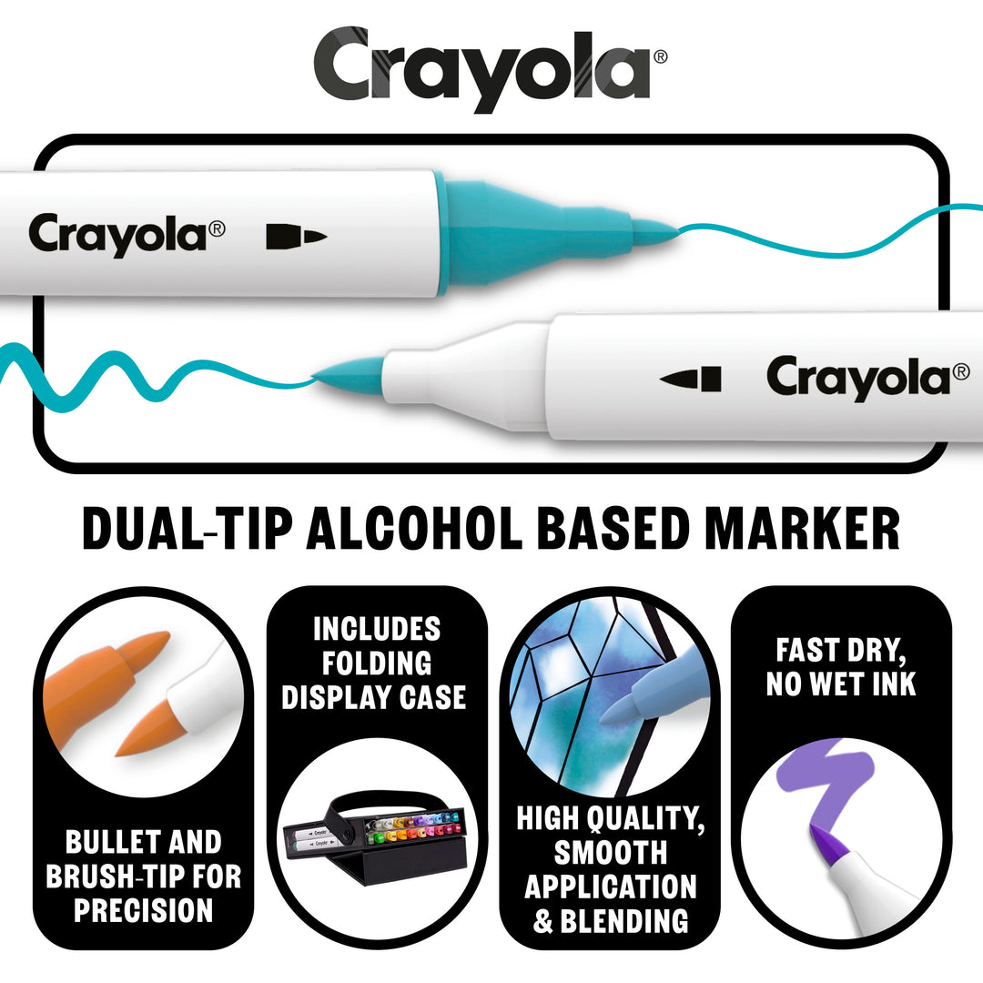 Crayola Alcohol Markers 20 Pack