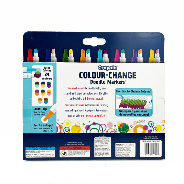 Crayola Colour-Change Doodle Markers 8 Count