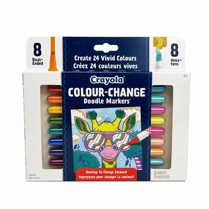 Crayola Colour-Change Doodle Markers 8 Count