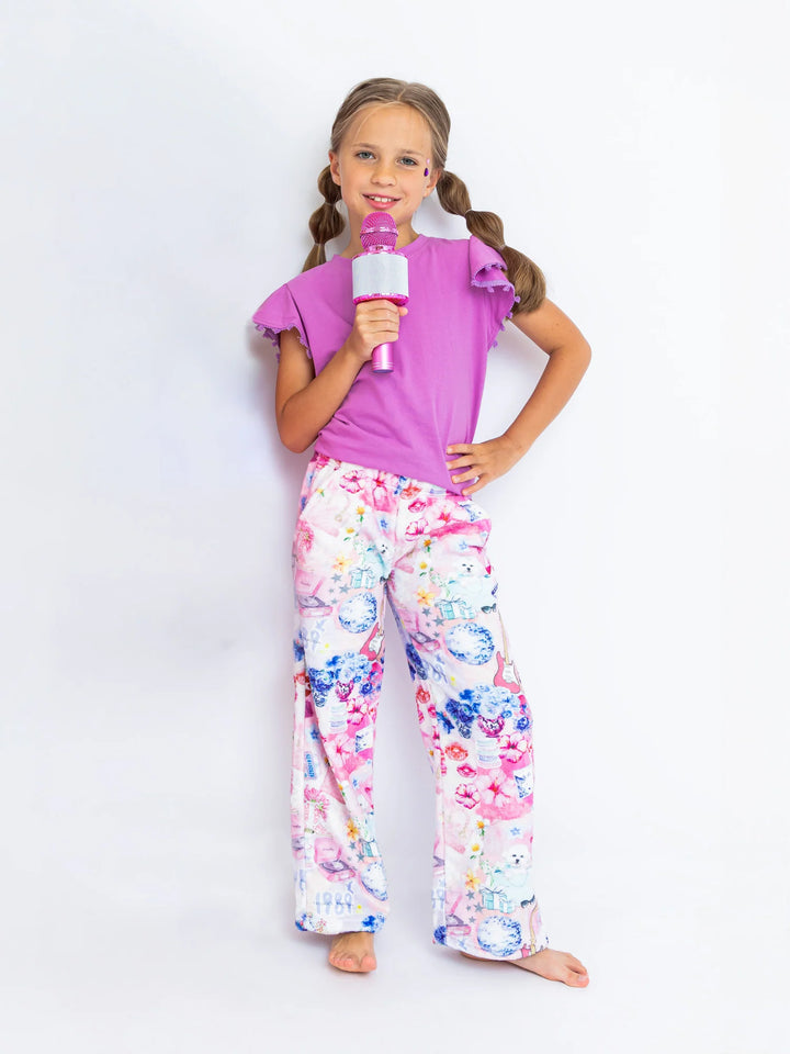 Preppy Goose Pop Princess Plush Loungewear Pant