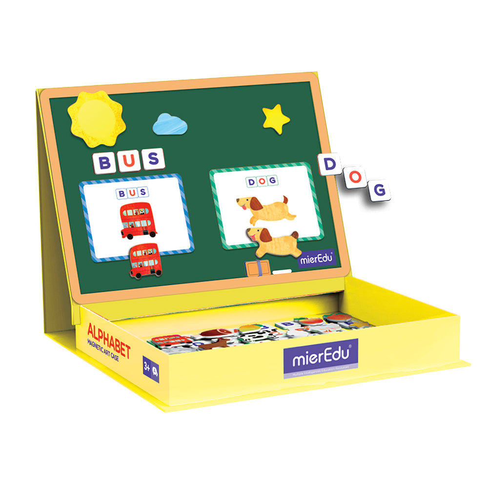 MierEdu - Magnetic Art Case - Alphabet Bilingual