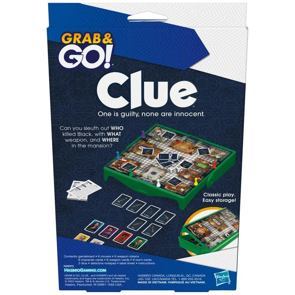 Clue Grab & Go Game