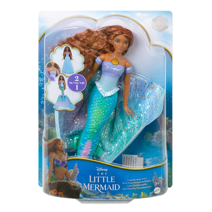 Disney The Little Mermaid 2 in 1 Transforming Ariel Doll