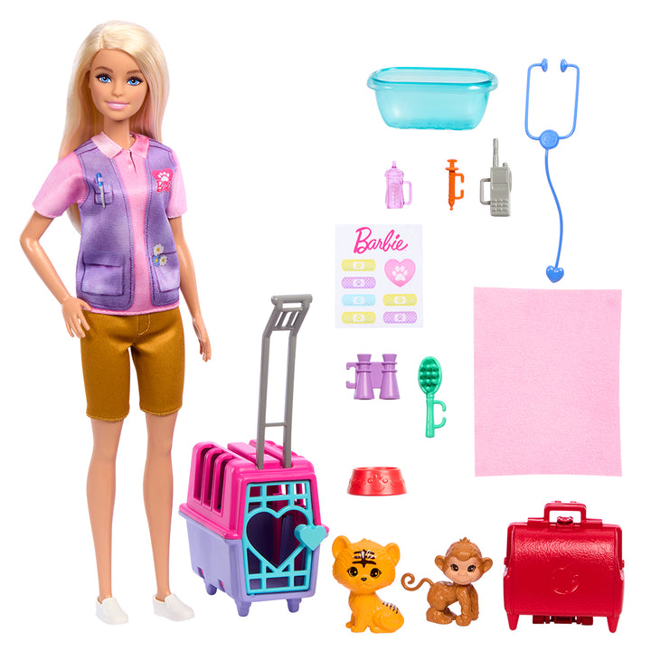 Barbie Animal Rescuer Playset