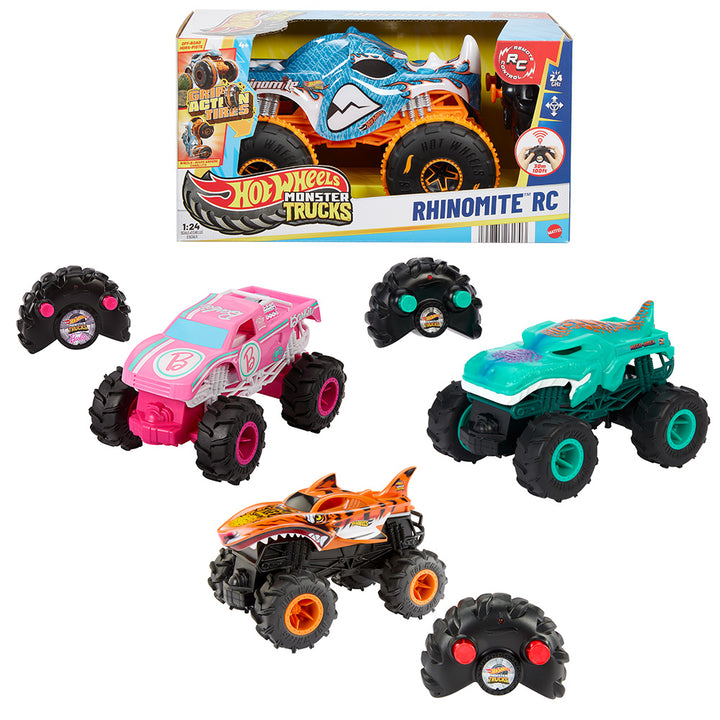 Hot Wheels RC Monster Trucks (1:24 Scale)