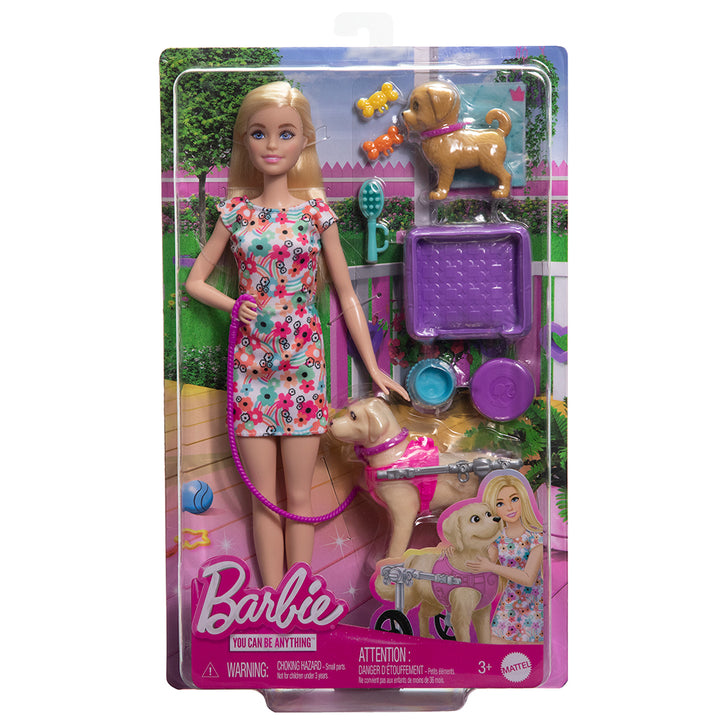 Barbie Walk & Wheel Pet Playset