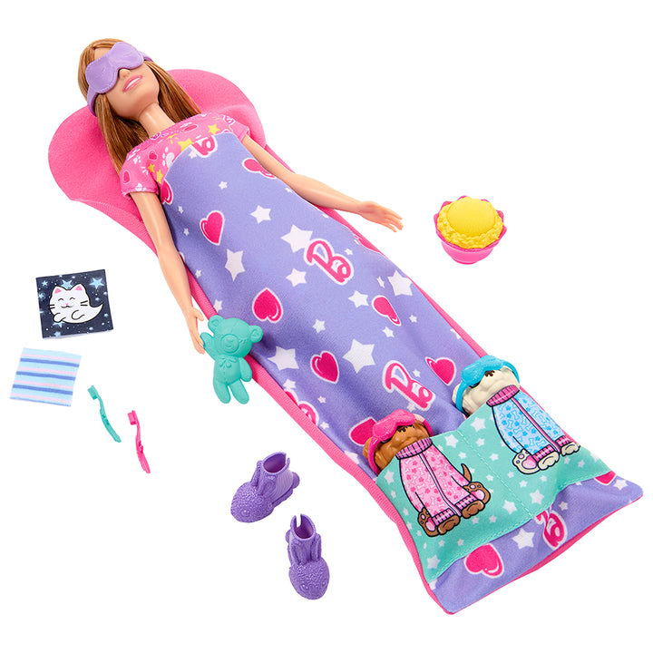 Barbie Puppy Sleepover Set