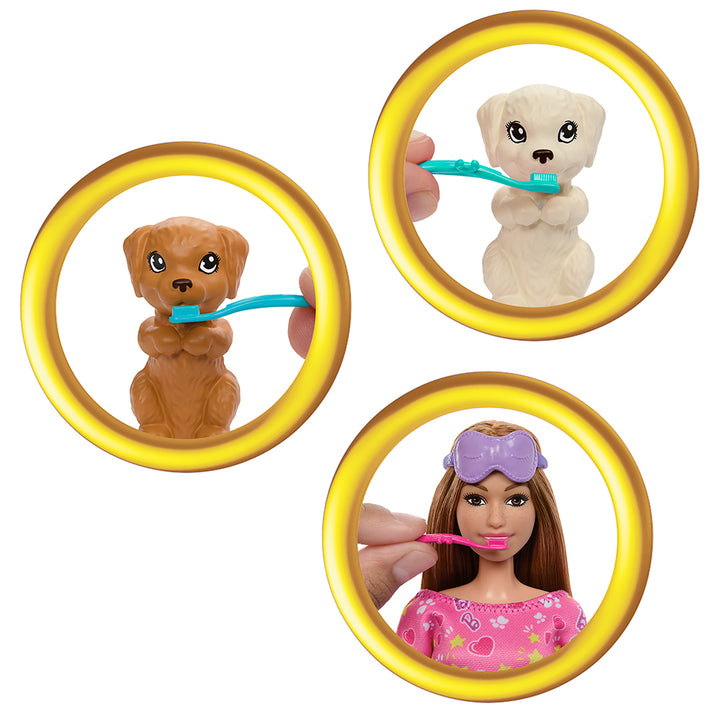 Barbie Puppy Sleepover Set