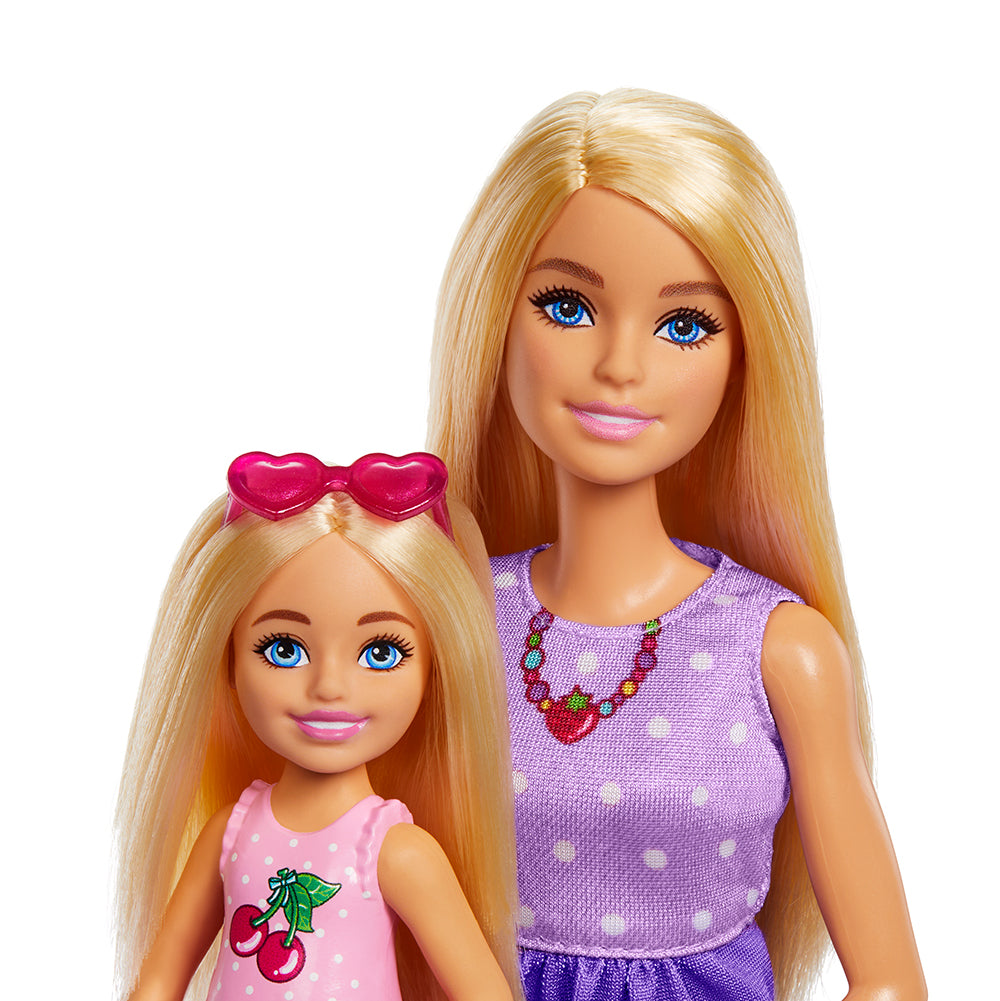 Barbie Family & Friends - Malibu Barbie and Chelsea