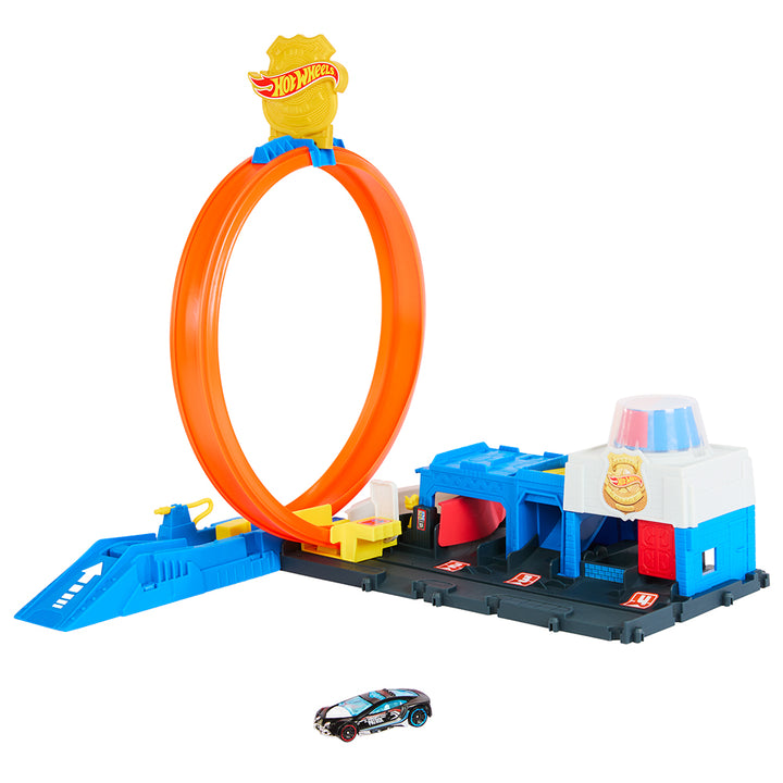Hot Wheels City - Super Police Station Playset