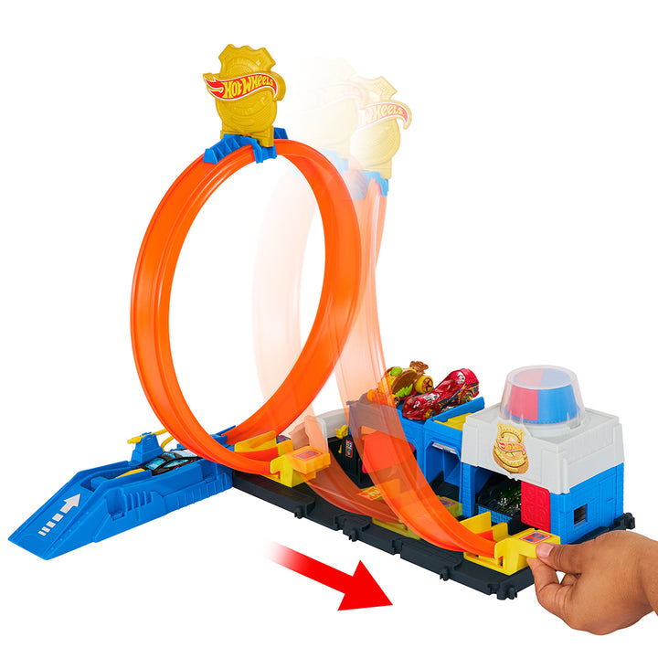 Hot Wheels City - Super Police Station Playset
