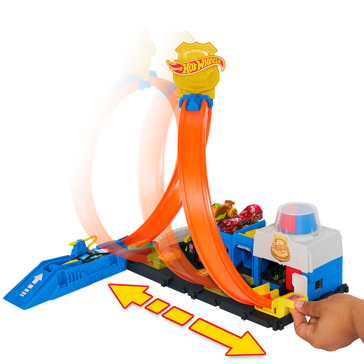 Hot Wheels City - Super Police Station Playset